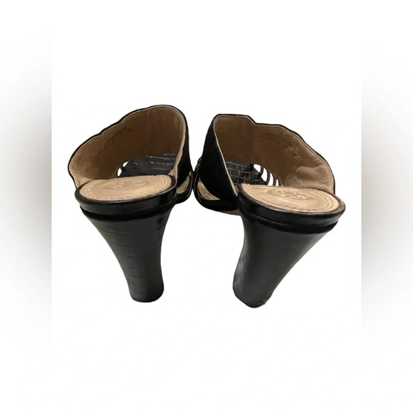 Tory Burch Brida Leather Mule Sandal Size 10M - Picture 11 of 15